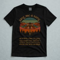 Outlander Theme Sing Me A Song Dragonfly T-Shirt