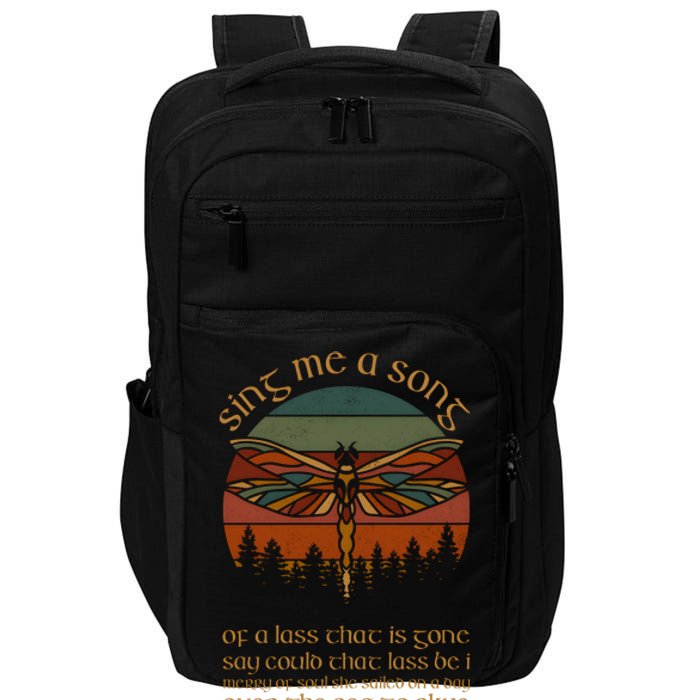 Outlander Theme Sing Me A Song Dragonfly Impact Tech Backpack