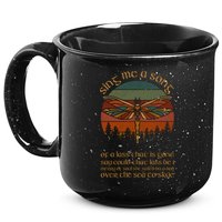 Outlander Theme Sing Me A Song Dragonfly 15oz Campfire Ceramic Mug