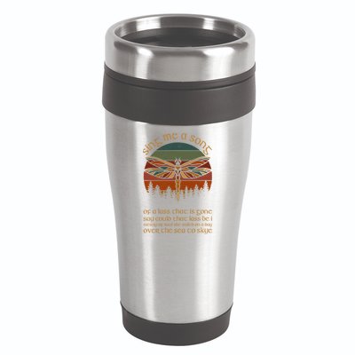 Outlander Theme Sing Me A Song Dragonfly 16oz Travel Tumbler