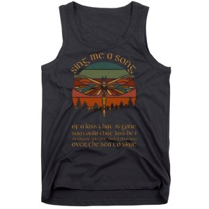 Outlander Theme Sing Me A Song Dragonfly Tank Top