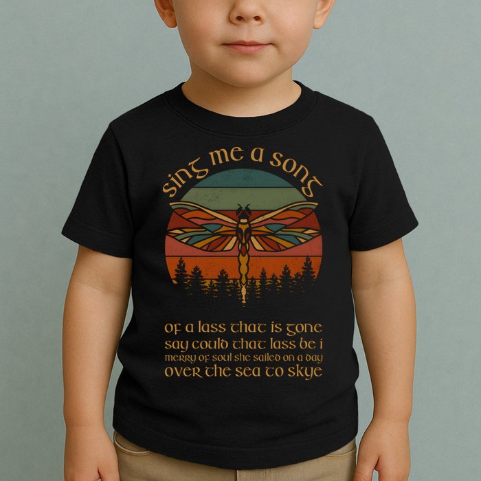 Outlander Theme Sing Me A Song Dragonfly Toddler T-Shirt