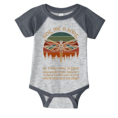 Outlander Theme Sing Me A Song Dragonfly Infant Baby Jersey Bodysuit