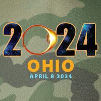 Ohio Total Solar Eclipse 2024 Legacy Tie Dye Trucker Hat