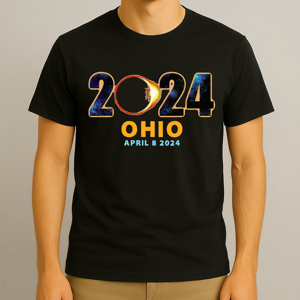 Ohio Total Solar Eclipse 2024 T-Shirt
