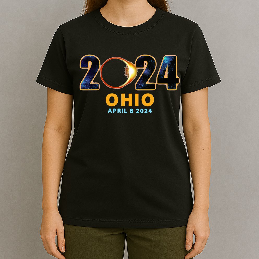 Ohio Total Solar Eclipse 2024 T-Shirt