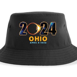 Ohio Total Solar Eclipse 2024 Sustainable Bucket Hat