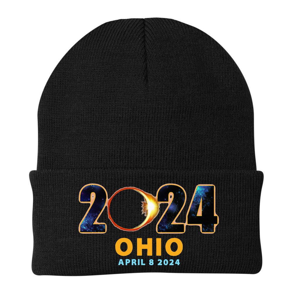 Ohio Total Solar Eclipse 2024 Beanie