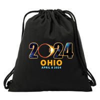 Ohio Total Solar Eclipse 2024 Drawstring Bag