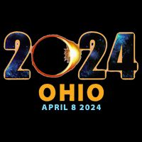 Ohio Total Solar Eclipse 2024 Drawstring Bag