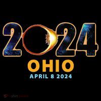 Ohio Total Solar Eclipse 2024 Baby Bodysuit