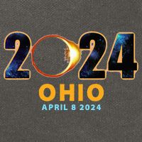 Ohio Total Solar Eclipse 2024 Cotton Canvas Backpack