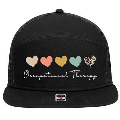 Occupational Therapy Student OT Therapist OT Assistant 7 Panel Mesh Trucker Snapback Hat