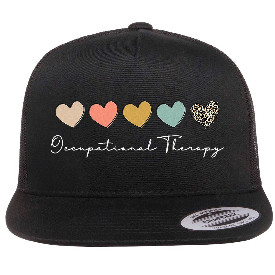 Occupational Therapy Student OT Therapist OT Assistant Flat Bill Trucker Hat