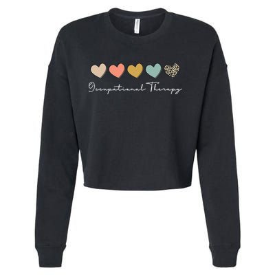 Occupational Therapy Student OT Therapist OT Assistant Cropped Pullover Crew