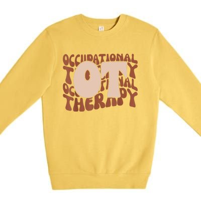 Occupational Therapy Student OT Therapist OT Assistant Premium Crewneck Sweatshirt