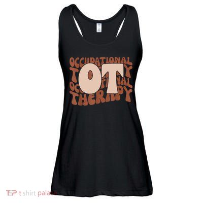 Occupational Therapy Student OT Therapist OT Assistant Ladies Essential Flowy Tank