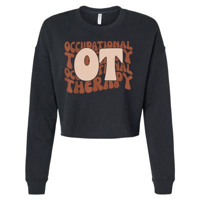 Occupational Therapy Student OT Therapist OT Assistant Cropped Pullover Crew