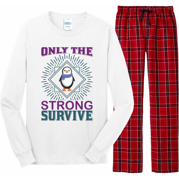 Only The Strong Survive Long Sleeve Pajama Set