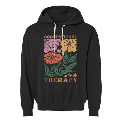 Occupational Therapy Student Ot Therapist Ot Assistant Garment-Dyed Fleece Hoodie