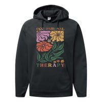 Occupational Therapy Student Ot Therapist Ot Assistant Performance Fleece Hoodie