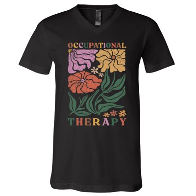 Occupational Therapy Student Ot Therapist Ot Assistant V-Neck T-Shirt