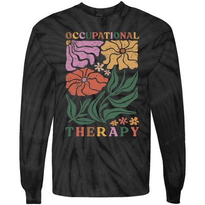 Occupational Therapy Student Ot Therapist Ot Assistant Tie-Dye Long Sleeve Shirt