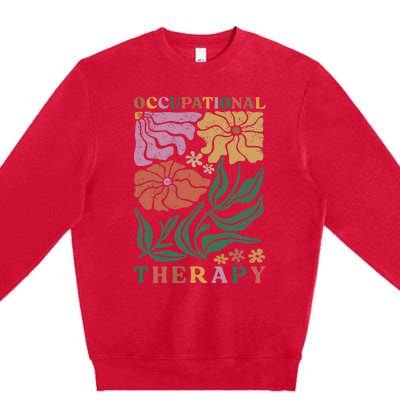 Occupational Therapy Student Ot Therapist Ot Assistant Premium Crewneck Sweatshirt