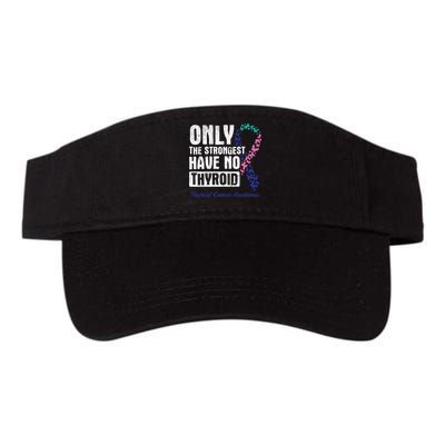 Only The Strongest Have No Thyroid Cancer Awareness Visor