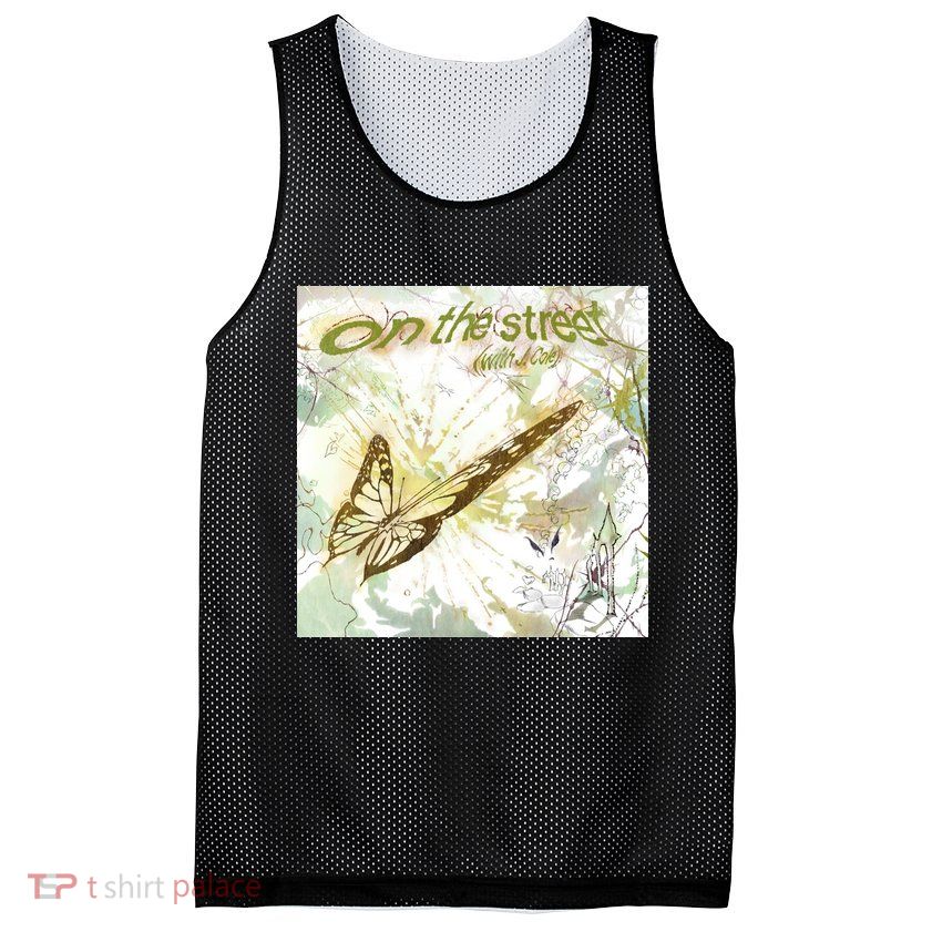 On The Street Butterfly Mesh Reversible Basketball Jersey Tank