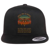 Outlander Theme Sing Me A Song Trees Dragonfly Flat Bill Trucker Hat