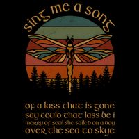 Outlander Theme Sing Me A Song Trees Dragonfly Flat Bill Trucker Hat