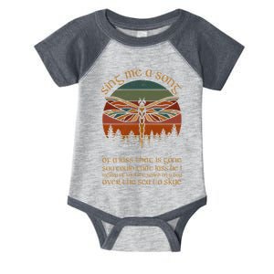 Outlander Theme Sing Me A Song Trees Dragonfly Infant Baby Jersey Bodysuit