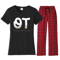 Occupational Therapy Summer Women's Flannel Pajama Set