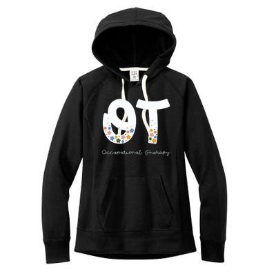 Occupational Therapy Summer Women's Fleece Hoodie