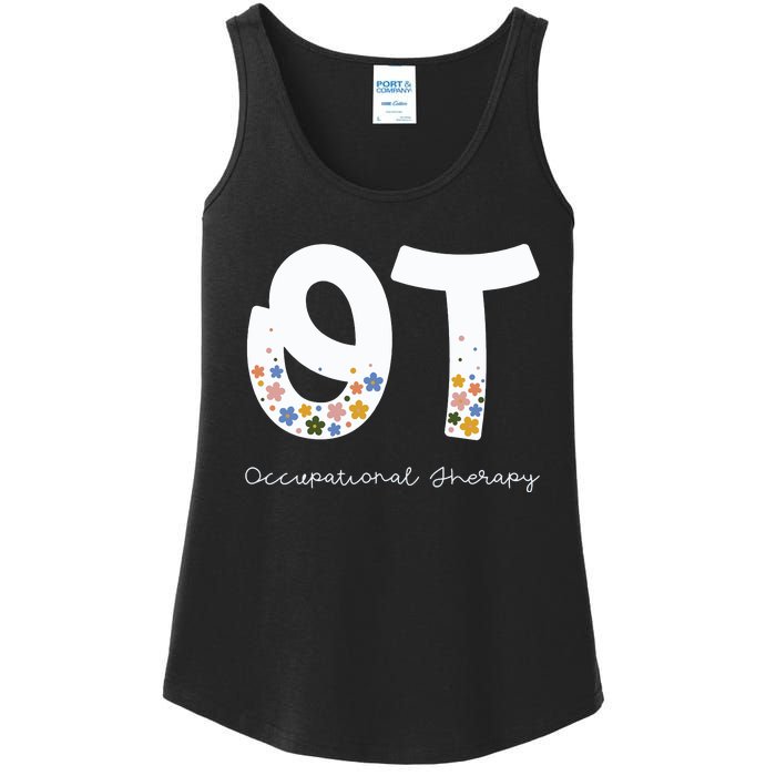 Occupational Therapy Summer Ladies Essential Tank