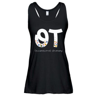 Occupational Therapy Summer Ladies Essential Flowy Tank