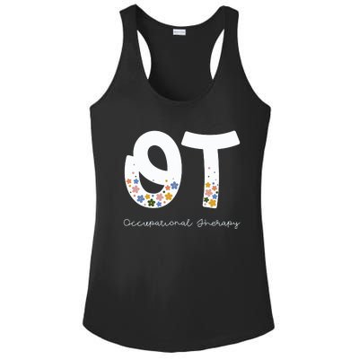 Occupational Therapy Summer Ladies PosiCharge Competitor Racerback Tank