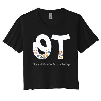 Occupational Therapy Summer Women's Crop Top Tee