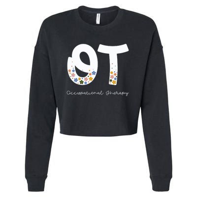 Occupational Therapy Summer Cropped Pullover Crew