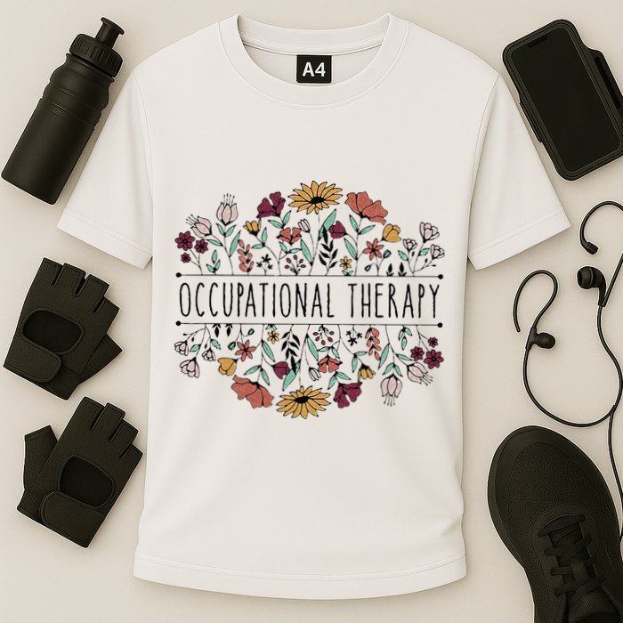 Occupational Therapy Student OT Therapist OT Assistant Cooling Performance Crew T-Shirt