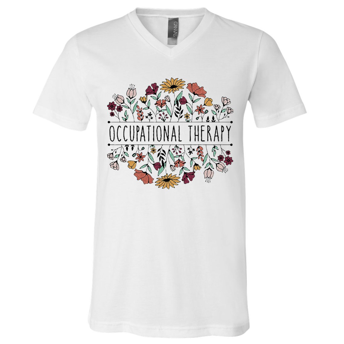 Occupational Therapy Student OT Therapist OT Assistant V-Neck T-Shirt