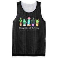 Occupational Therapy Therapist Ot Month Cactus Plant Funny Mesh Reversible Basketball Jersey Tank