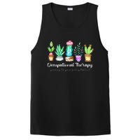 Occupational Therapy Therapist Ot Month Cactus Plant Funny PosiCharge Competitor Tank