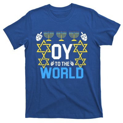 Oy to the World Hanukkah Funny Jewish  T-Shirt