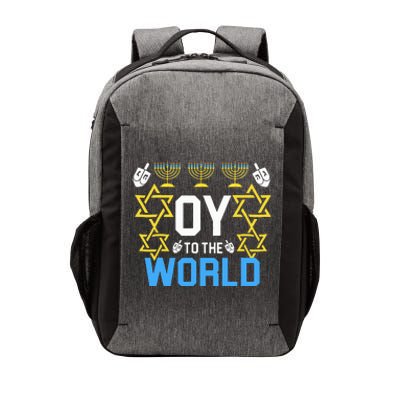 Oy to the World Hanukkah Funny Jewish  Vector Backpack