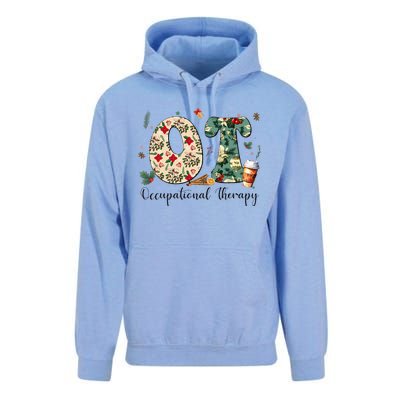 Occupational Therapy Therapist Christmas OT OTA Unisex Surf Hoodie