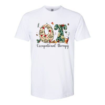 Occupational Therapy Therapist Christmas OT OTA Softstyle CVC T-Shirt