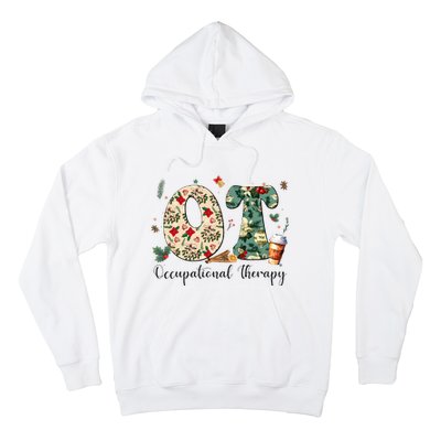 Occupational Therapy Therapist Christmas OT OTA Hoodie