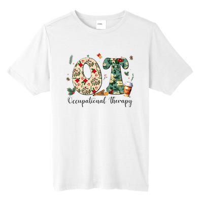 Occupational Therapy Therapist Christmas OT OTA Tall Fusion ChromaSoft Performance T-Shirt